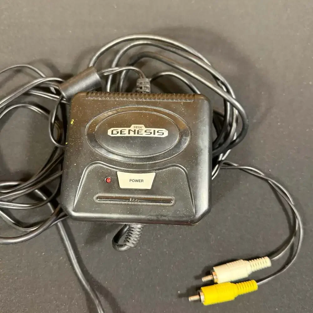 Radica Sega Genesis 16-Bit Power 6-in-1 Plug & Play Video Game Console Red